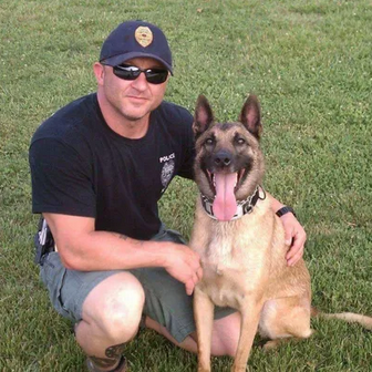 Scottie Greene, dog trainer in Sevierville with Rocky Top K9